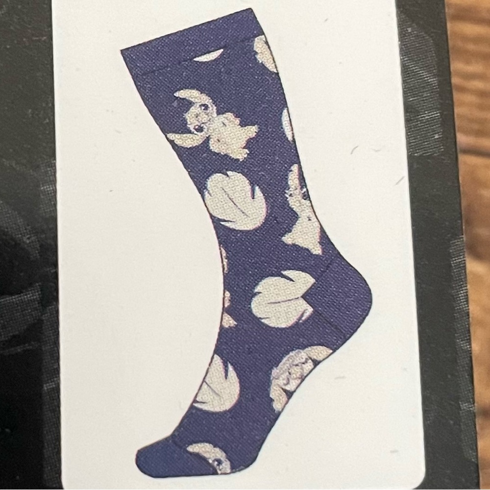NWT Disney’s Stitch Men's Socks Blue